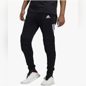 Adidas Black Padded Aeroready Tierro Goalkeeper Sports Pants Size Small Football
